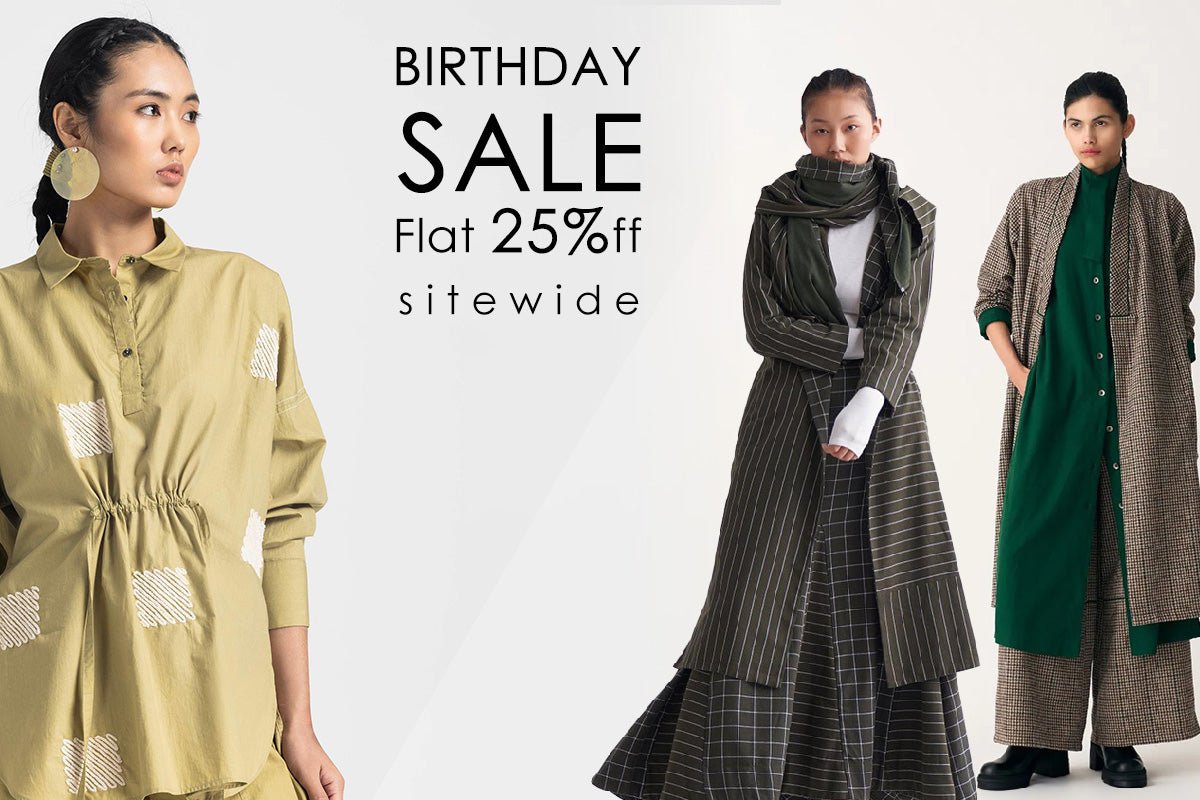 Cheers to Discounts: 25% Off Sitewide – Birthday Special! - Three Clothing