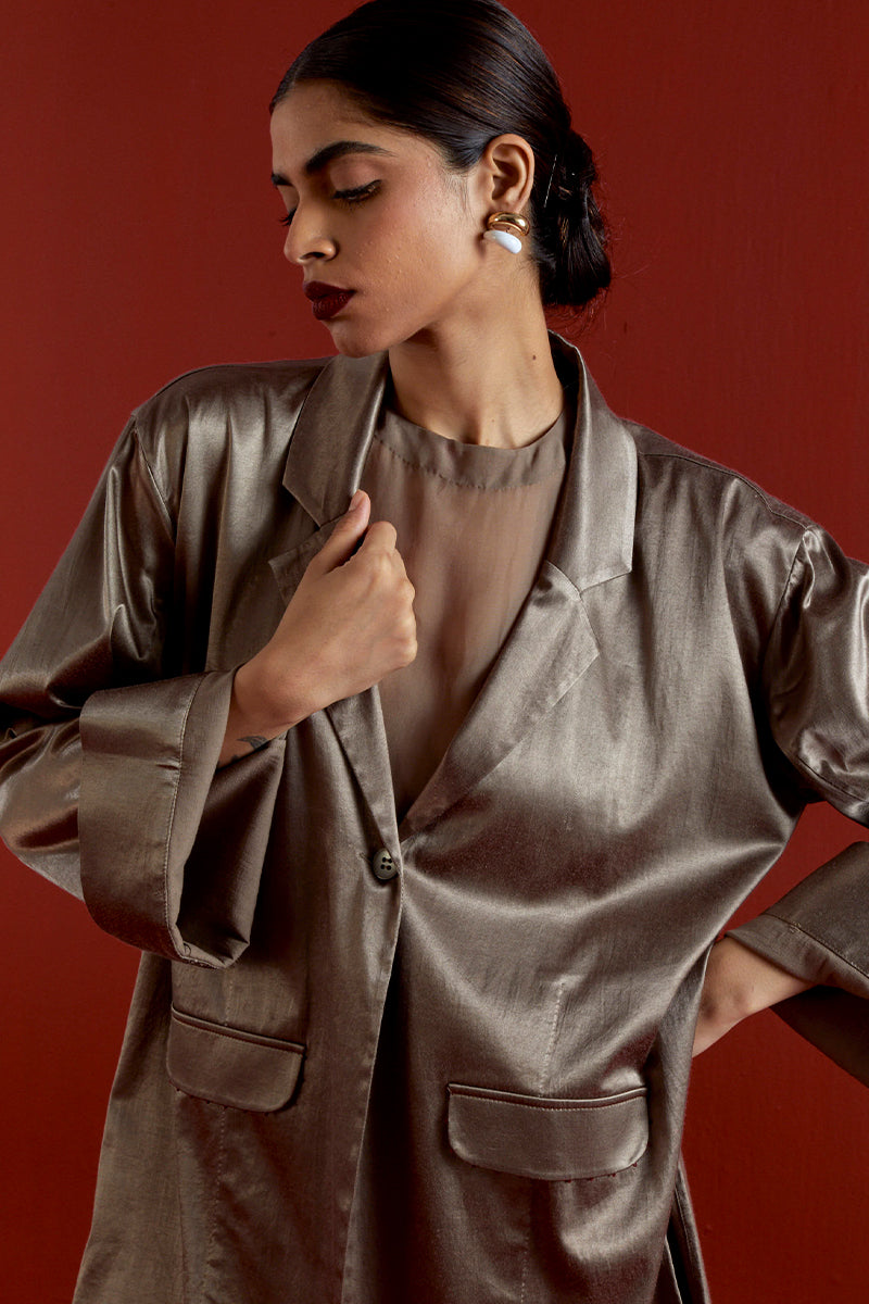 Wide Sleeve Jacket Co-Ord