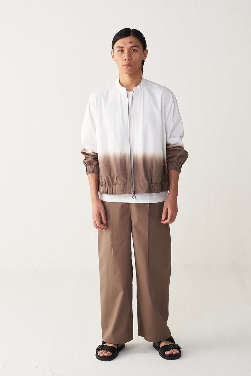 Dip Dye Bomber Jacket - Three Clothing