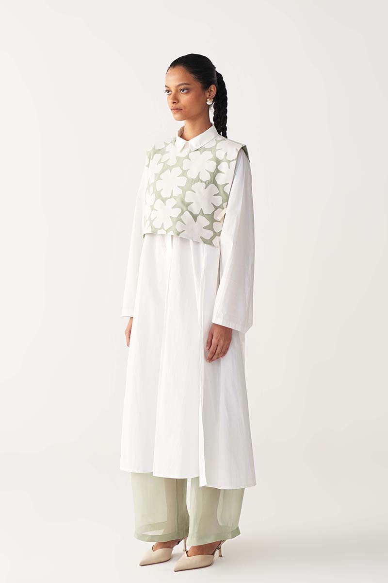 Floral Crop Overlay - Three Clothing