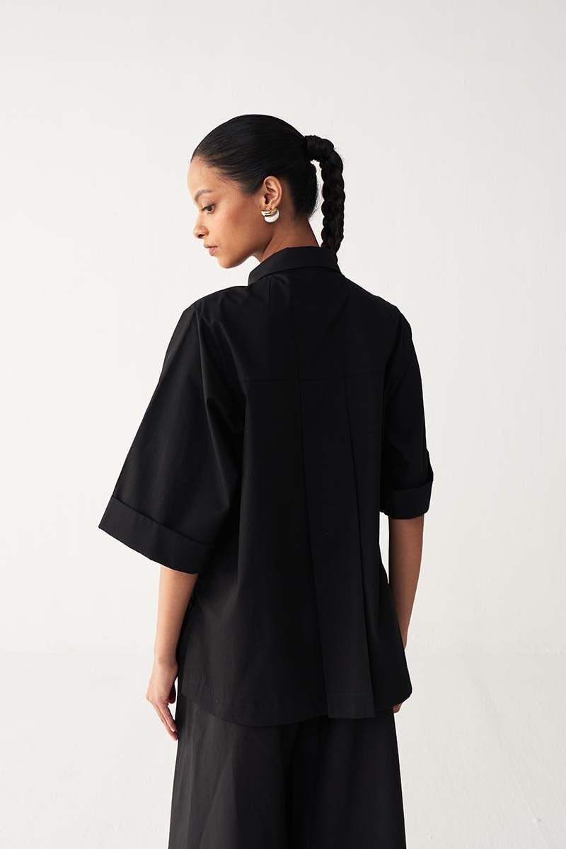 Floral Fringe Shirt - Three Clothing