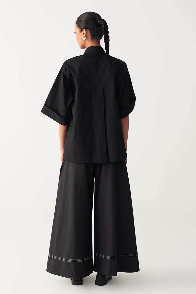 Floral Fringe Shirt Co - Ord - Three Clothing