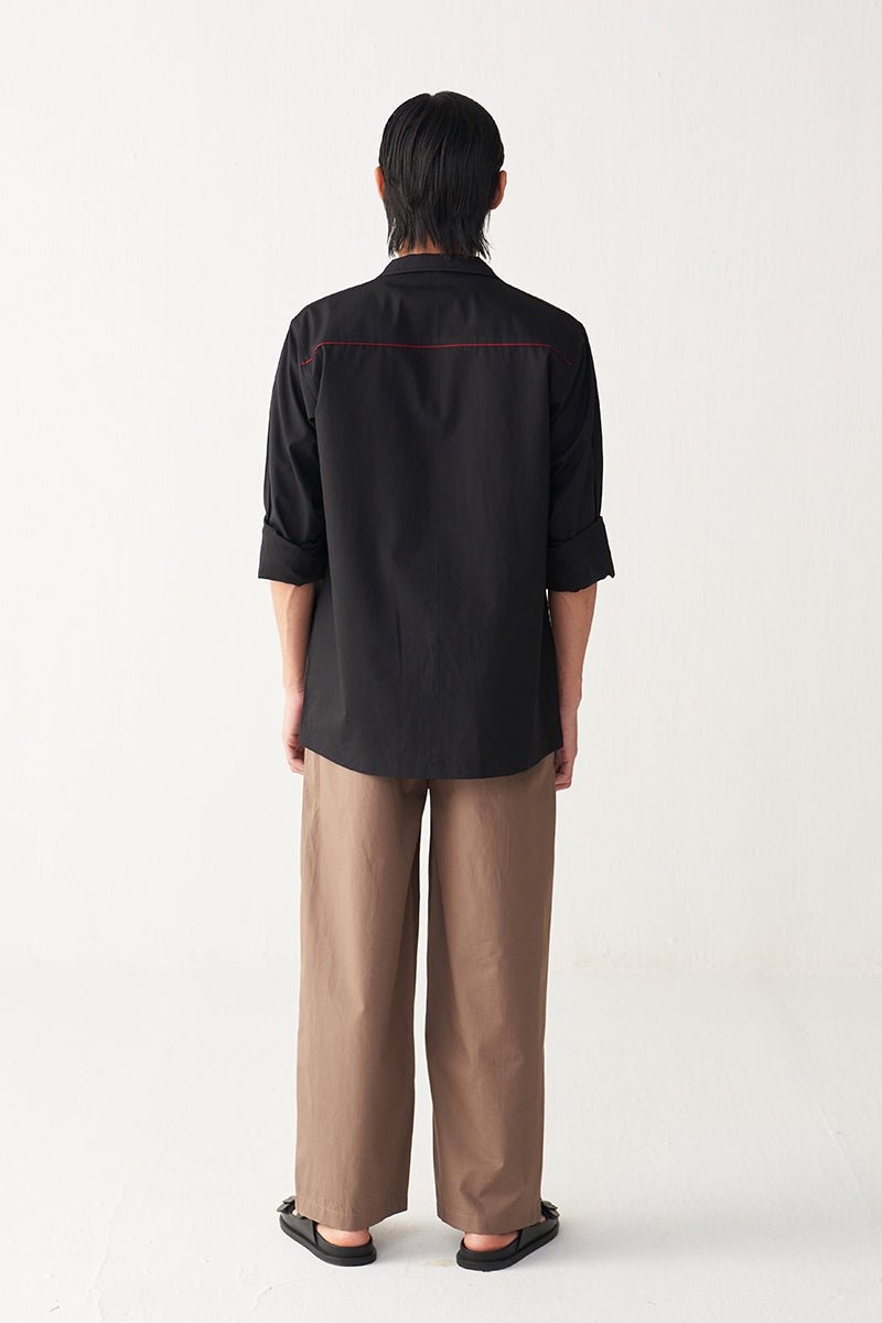 Floral Patch Shacket - Three Clothing