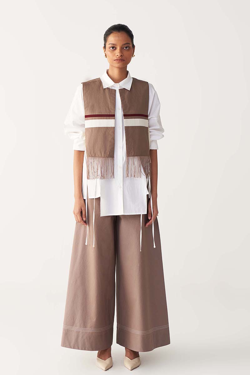 Fringe Crop Overlay - Three Clothing