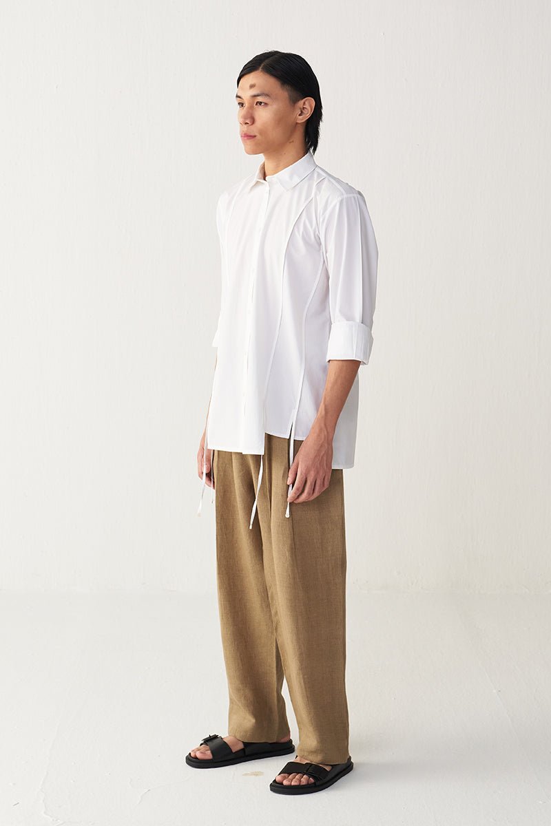 Multi Panel Shirt - Three Clothing