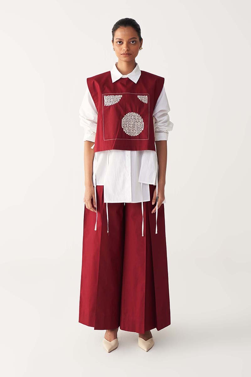 Patch Emb. Overlay - Three Clothing