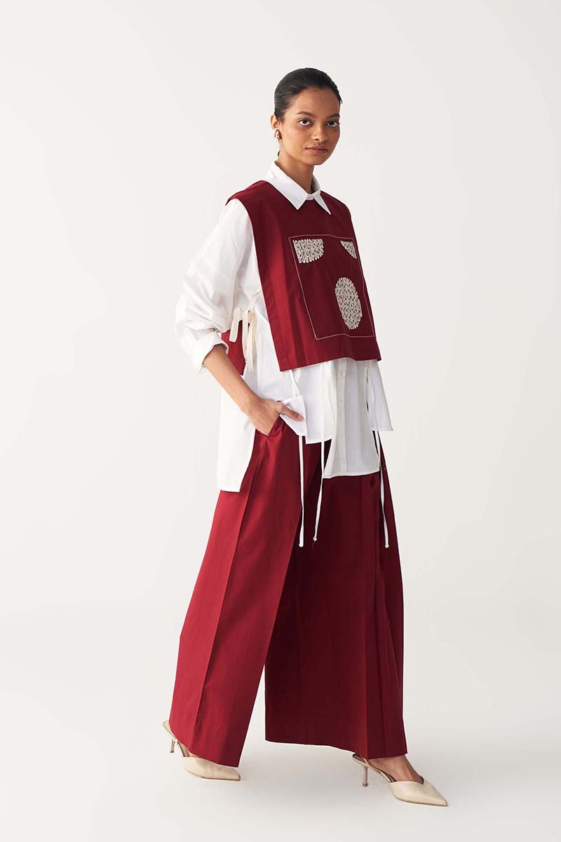 Patch Emb. Overlay - Three Clothing