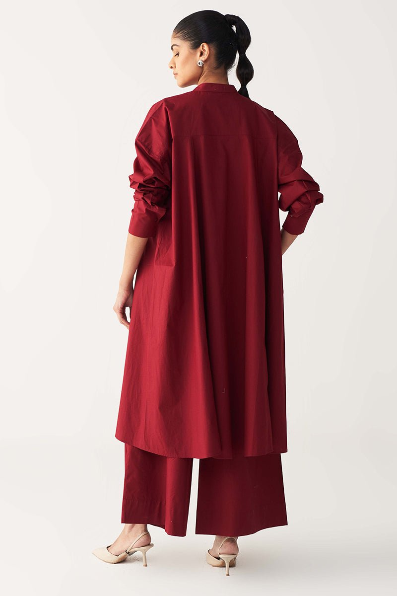 Side Button Tunic Co - Ord - Three Clothing