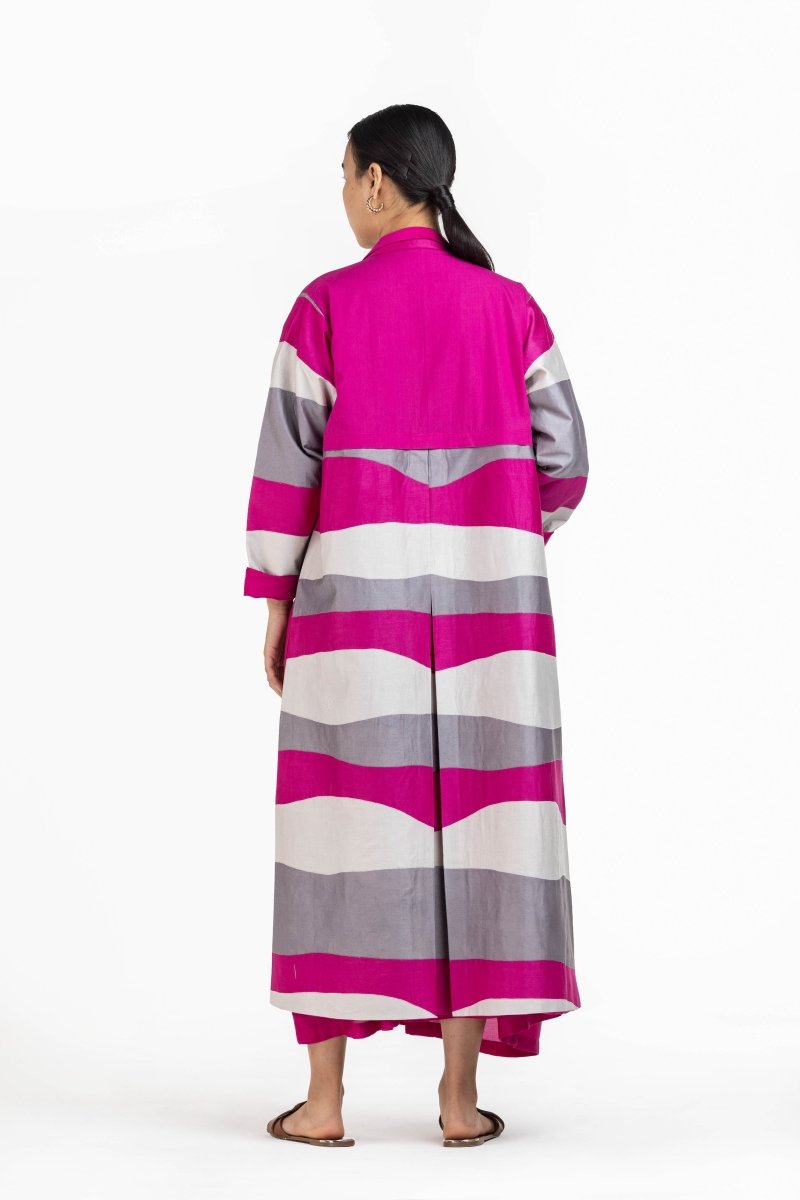 Applique Jacket Co-ord Hot Pink (Set of 2) - Three