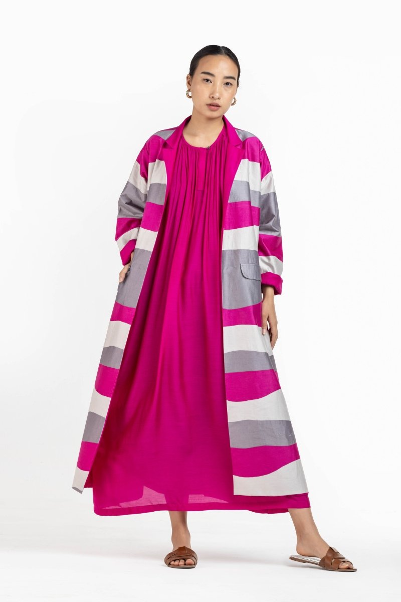 Applique Jacket Hot Pink - Three