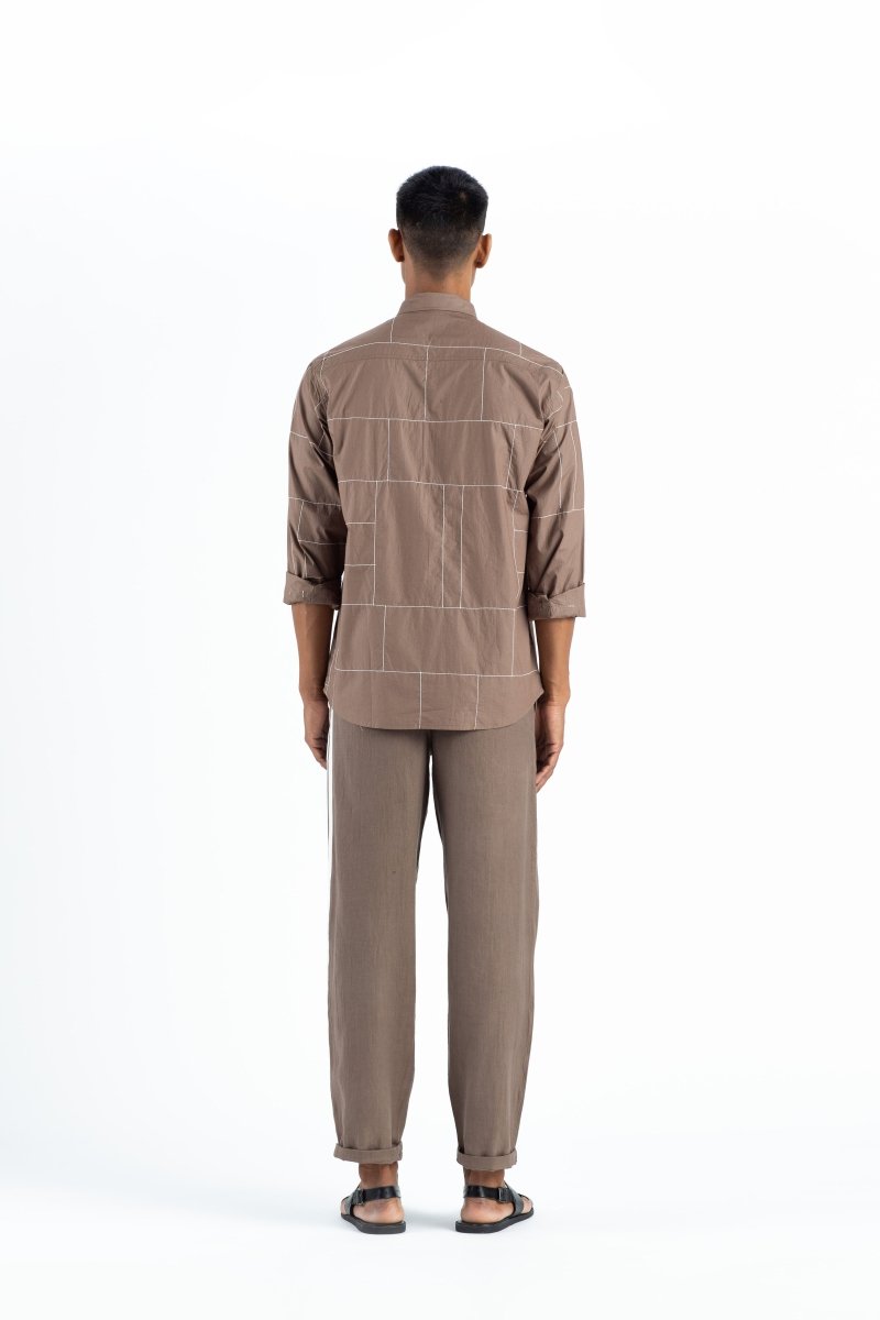 Embroidered Shirt- Cedar - Three