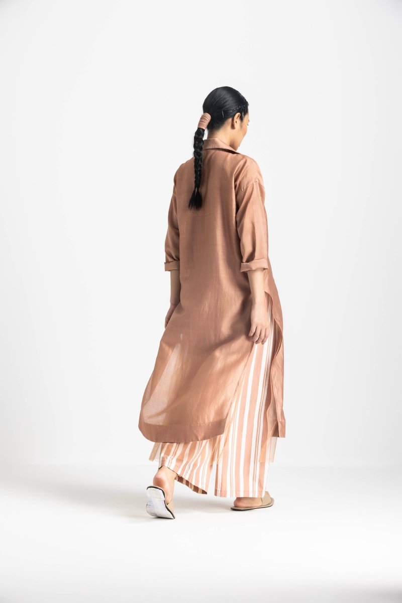 Overlap Kaftan - Champagne - Three