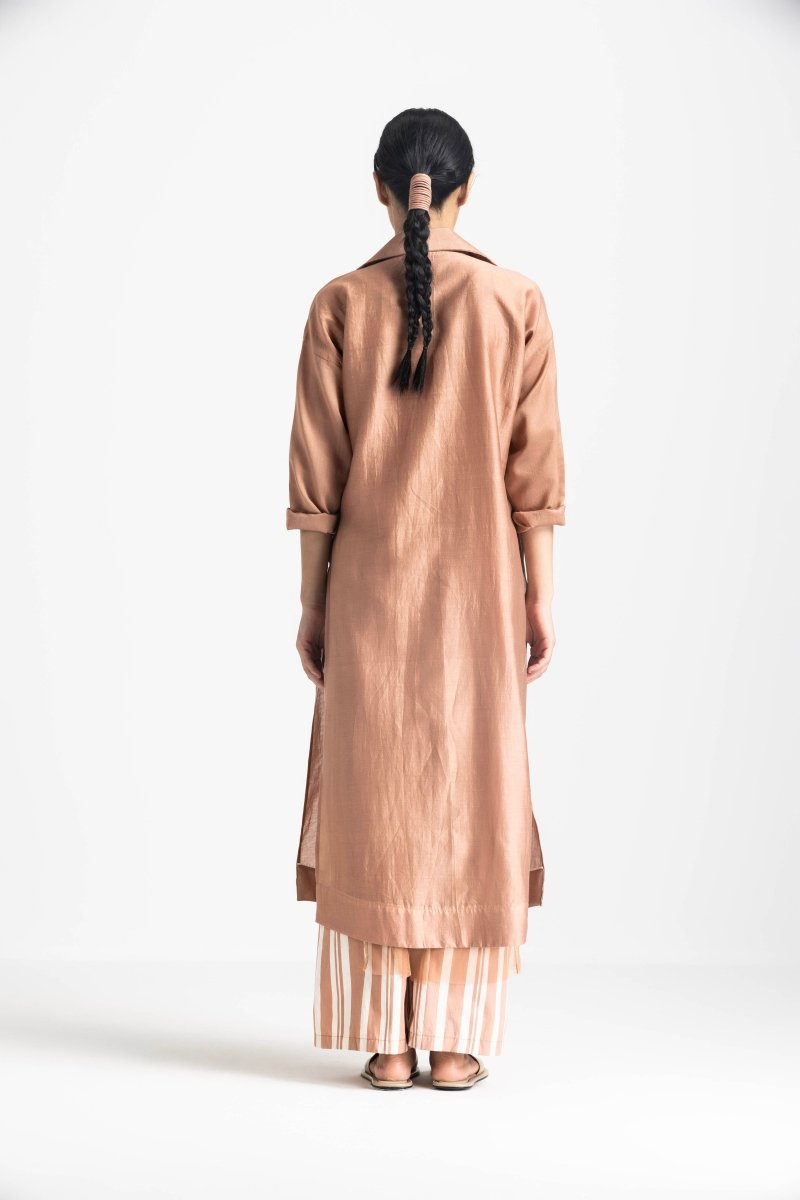 Overlap Kaftan - Champagne - Three