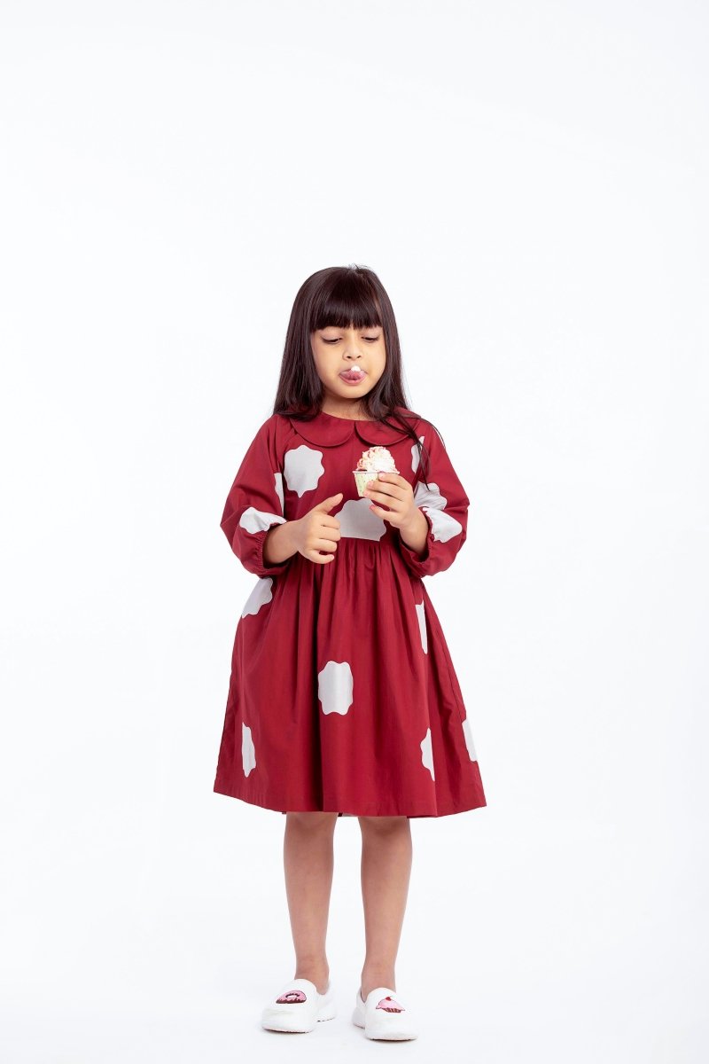 Peter Pan Collar Dress - Three