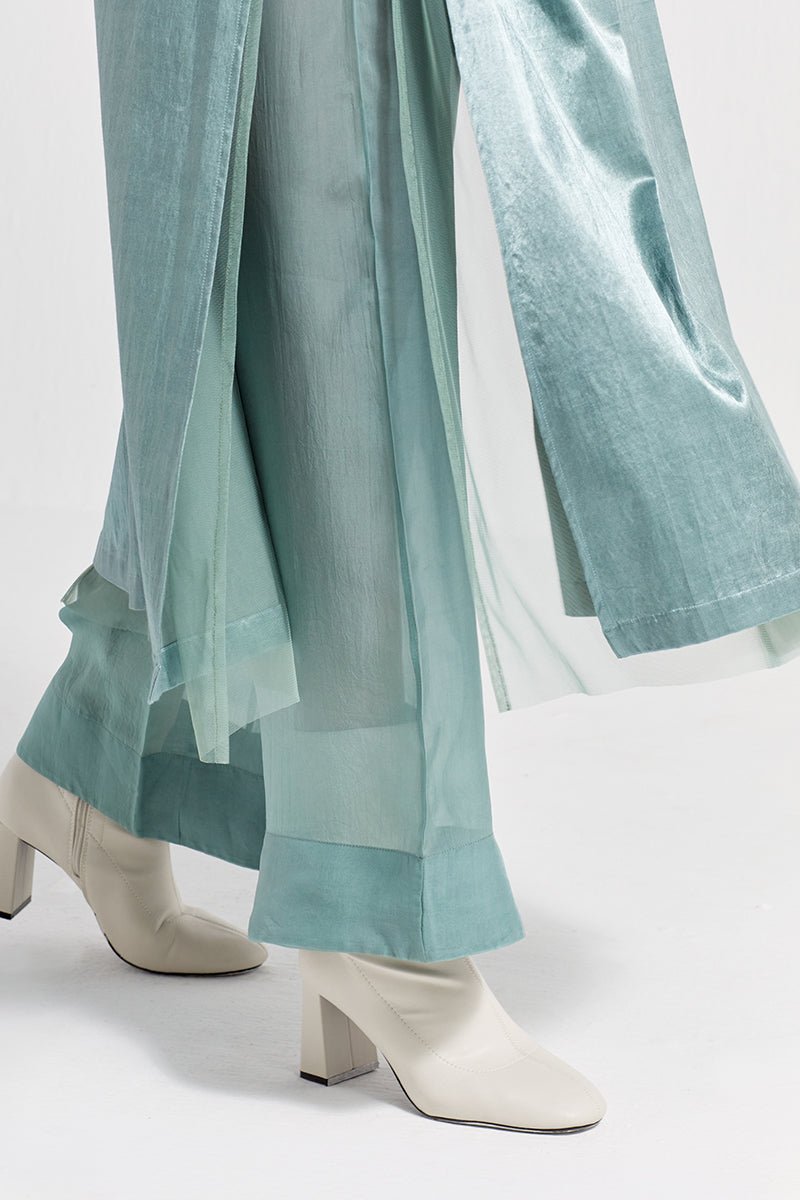 V-neck Tunic - Jade - Three
