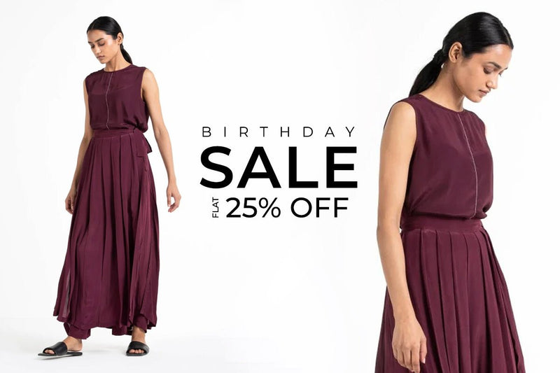 Birthday Sale Bonanza: Score Flat 25% Off Your Favorite Styles at Three Clothing - Three Clothing