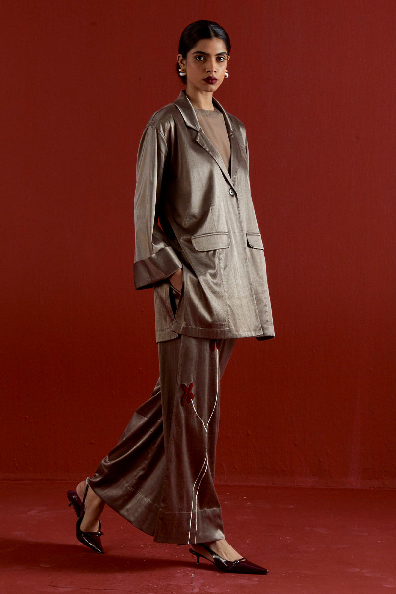 Wide Sleeve Jacket Co-Ord