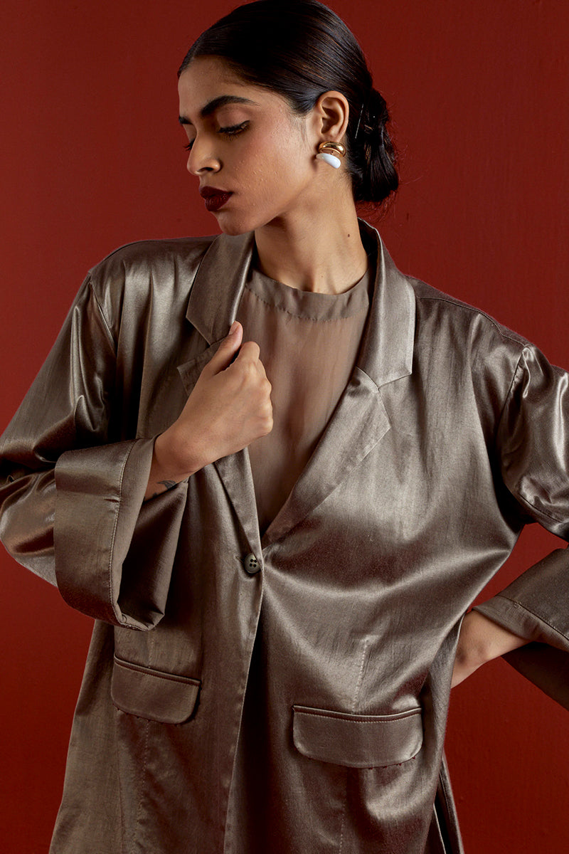 Wide Sleeve Jacket Co-Ord