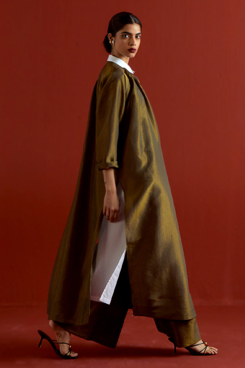 Gather Neck Shirt  Co-Ord