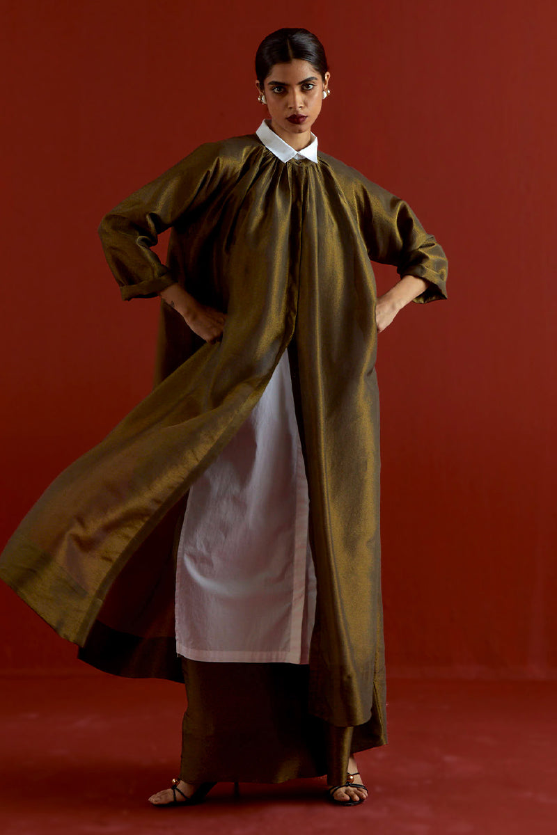 Gather Neck Shirt  Co-Ord