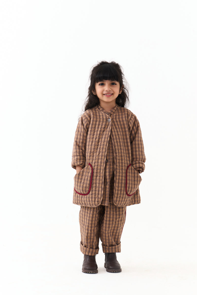 Quilted Jacket Co-Ord (Set Of 3)