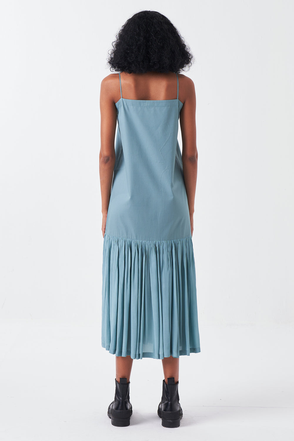Poppy Applique Bottom Frill Dress