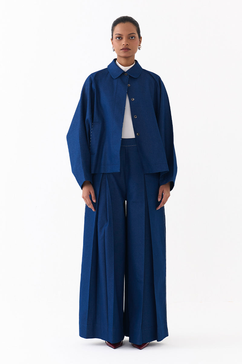 Inverted Box Pleat Bottom