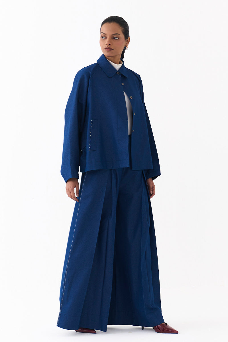 Inverted Box Pleat Bottom