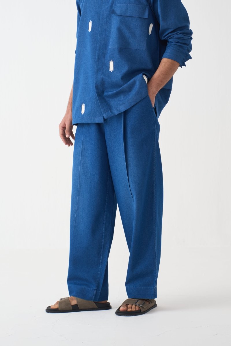 All Over Emb Shirt - Three Clothing