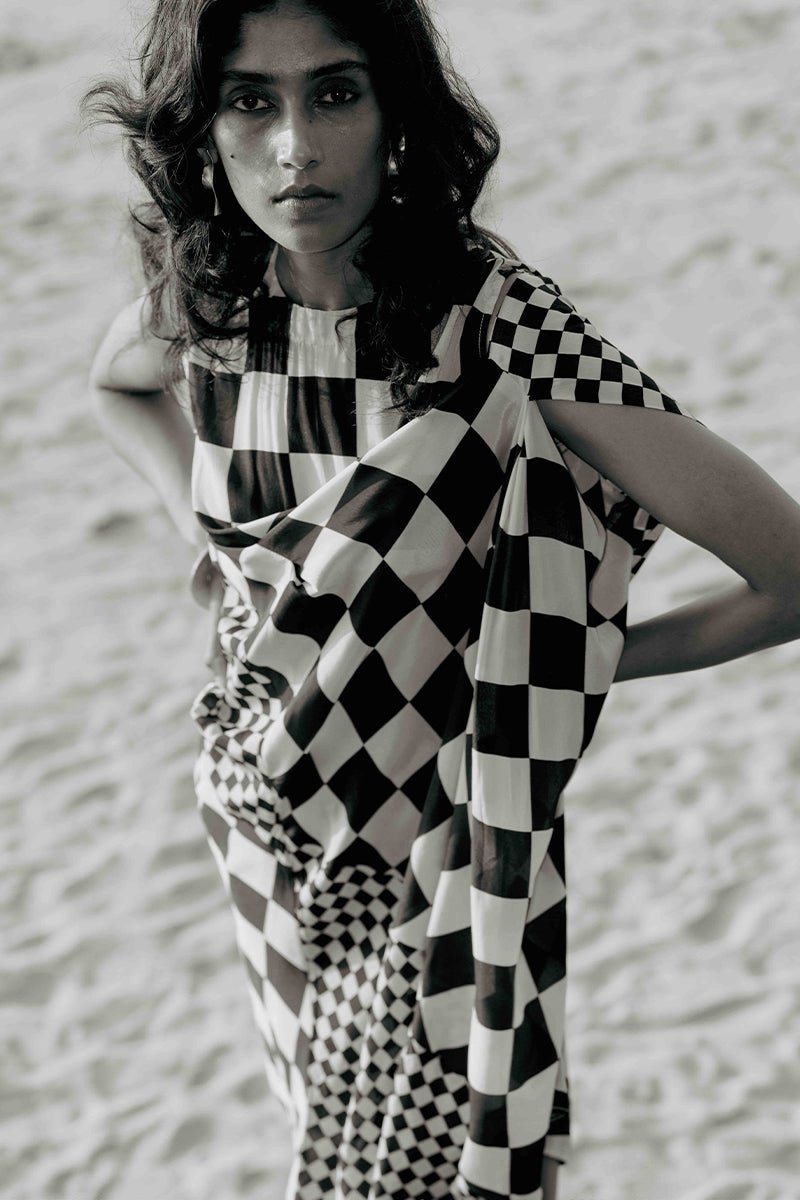 Asymmetric Dress - Three Clothing