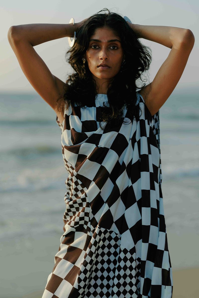 Asymmetric Dress - Three Clothing