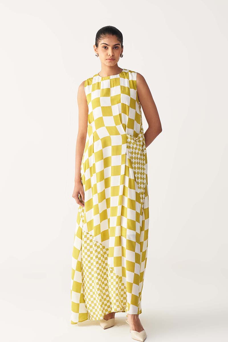 Asymmetric Dress - Three Clothing