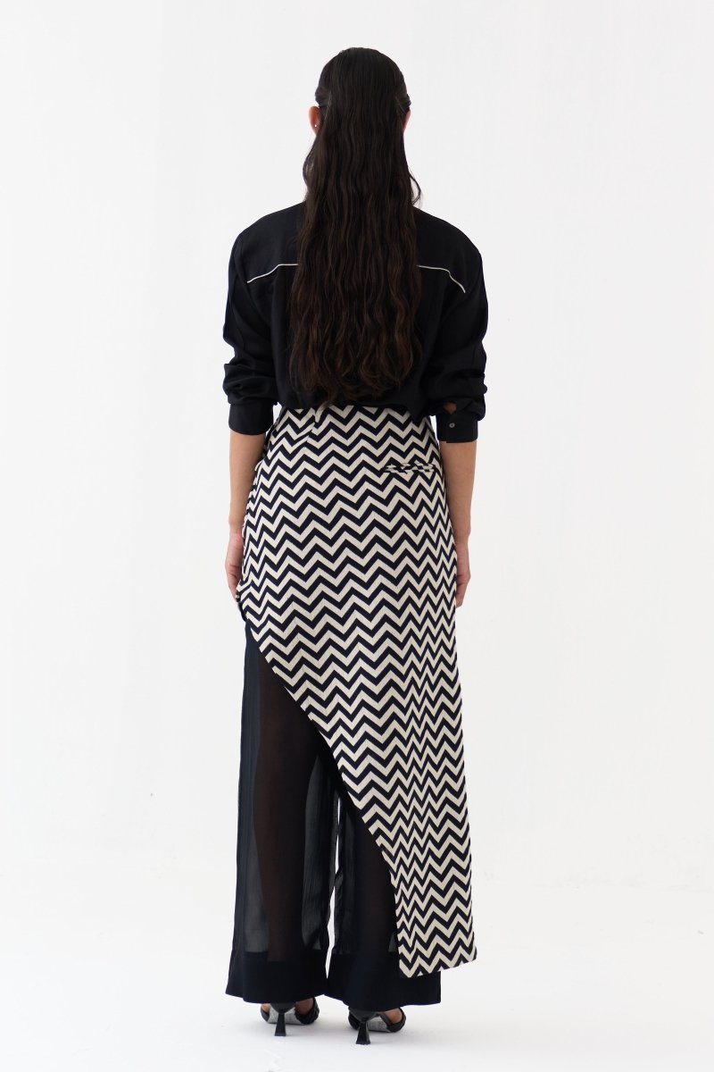 Asymmetric Skirtpant - Three Clothing