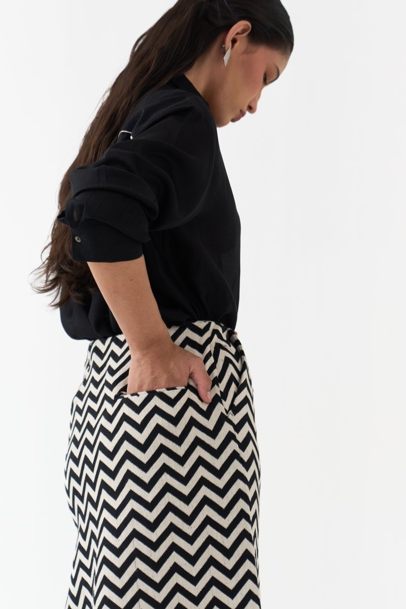 Asymmetric Skirtpant - Three Clothing