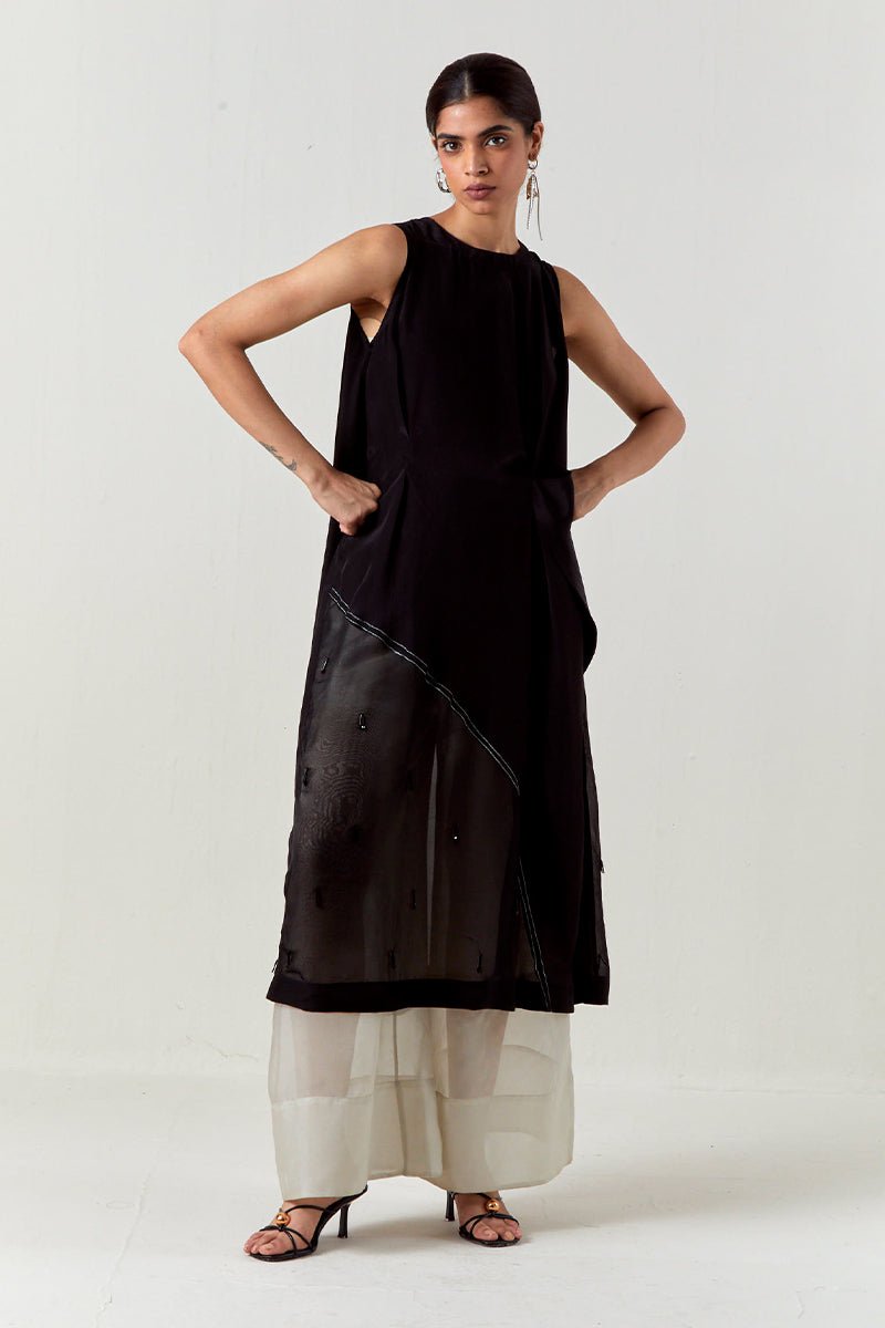 Asymmetric Tunic Co - Ord - Three Clothing
