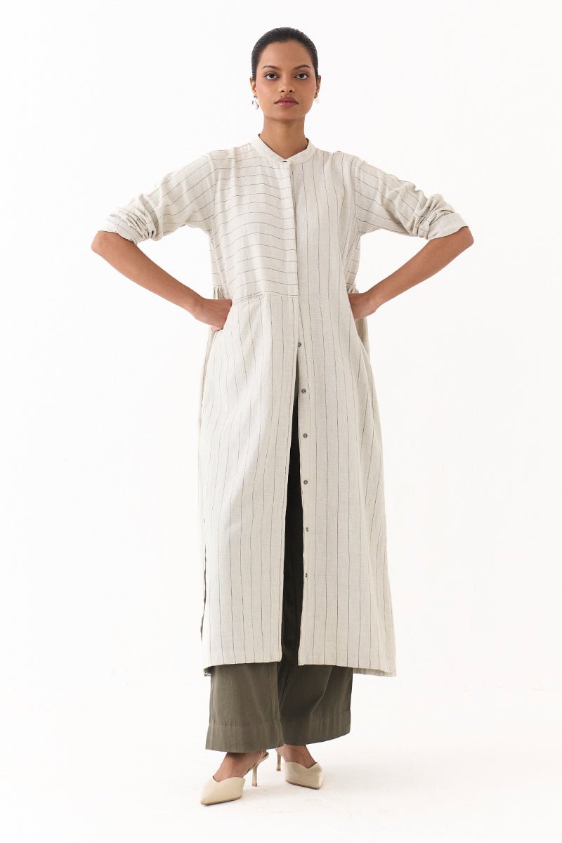 Back Gather Jacket - Three Clothing