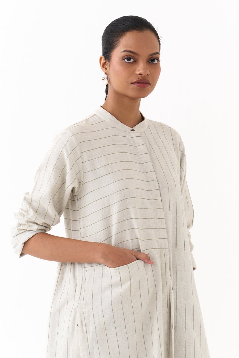 Back Gather Jacket - Three Clothing