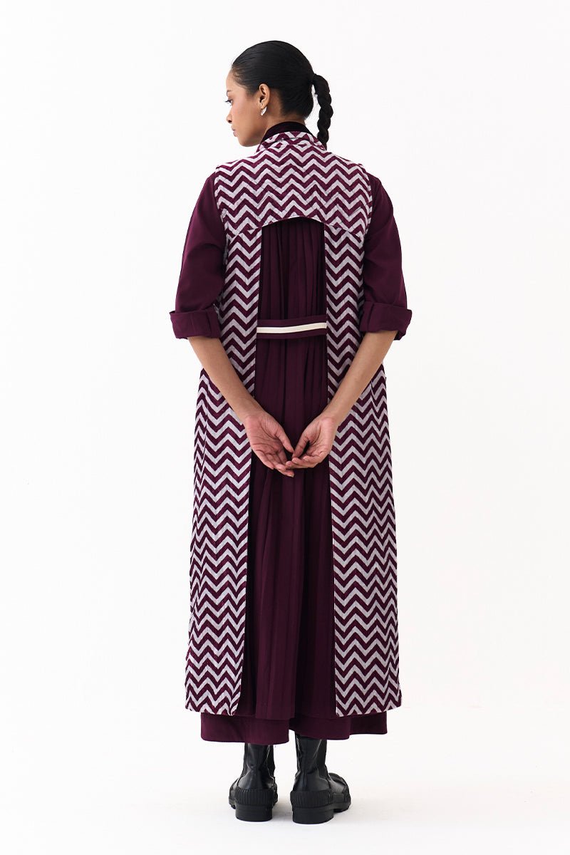 Back Pleat Jacket - Three Clothing