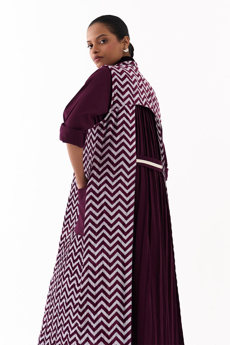 Back Pleat Jacket - Three Clothing