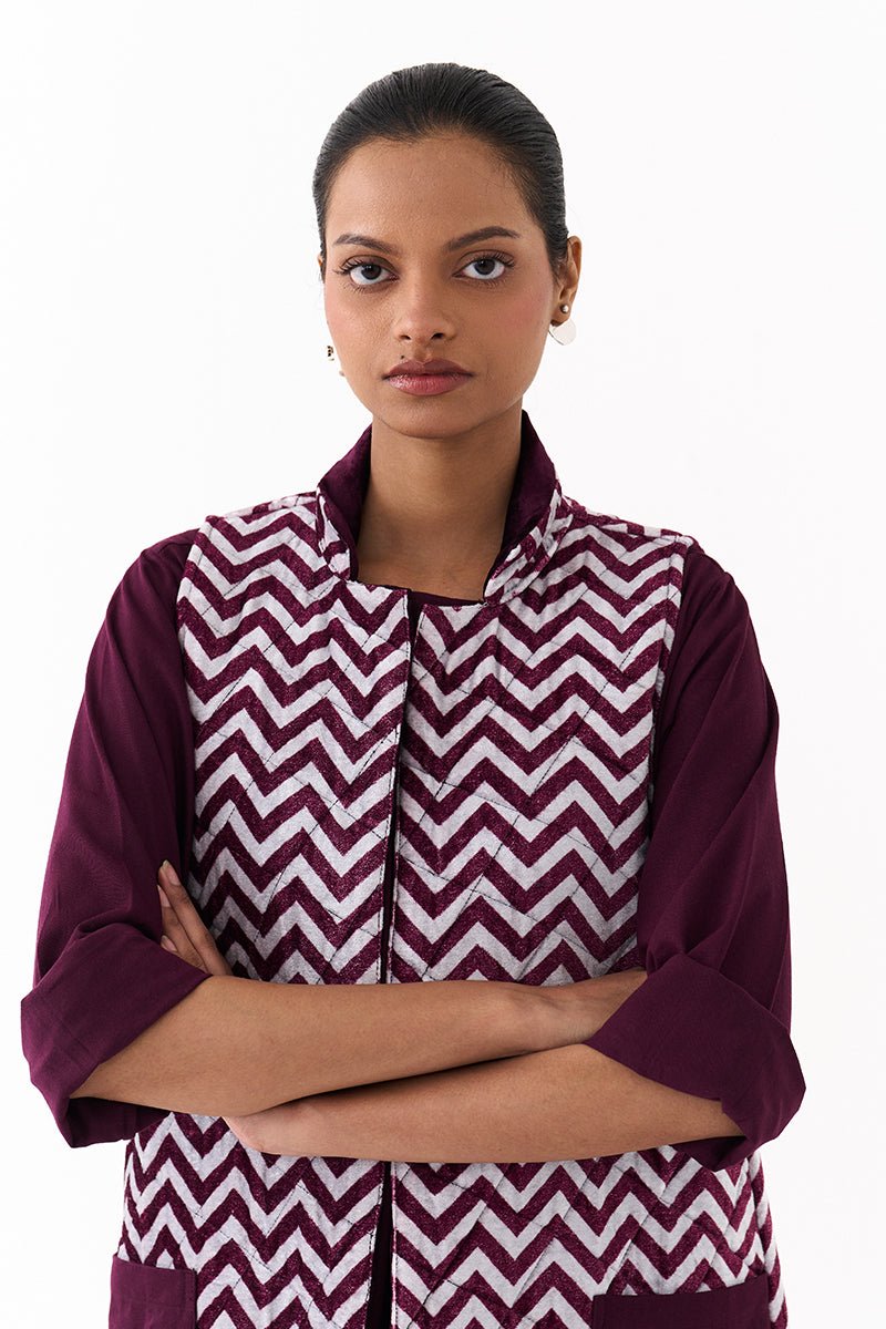 Back Pleat Jacket - Three Clothing