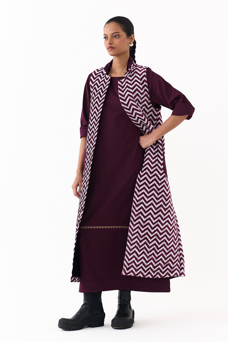 Back Pleat Jacket - Three Clothing