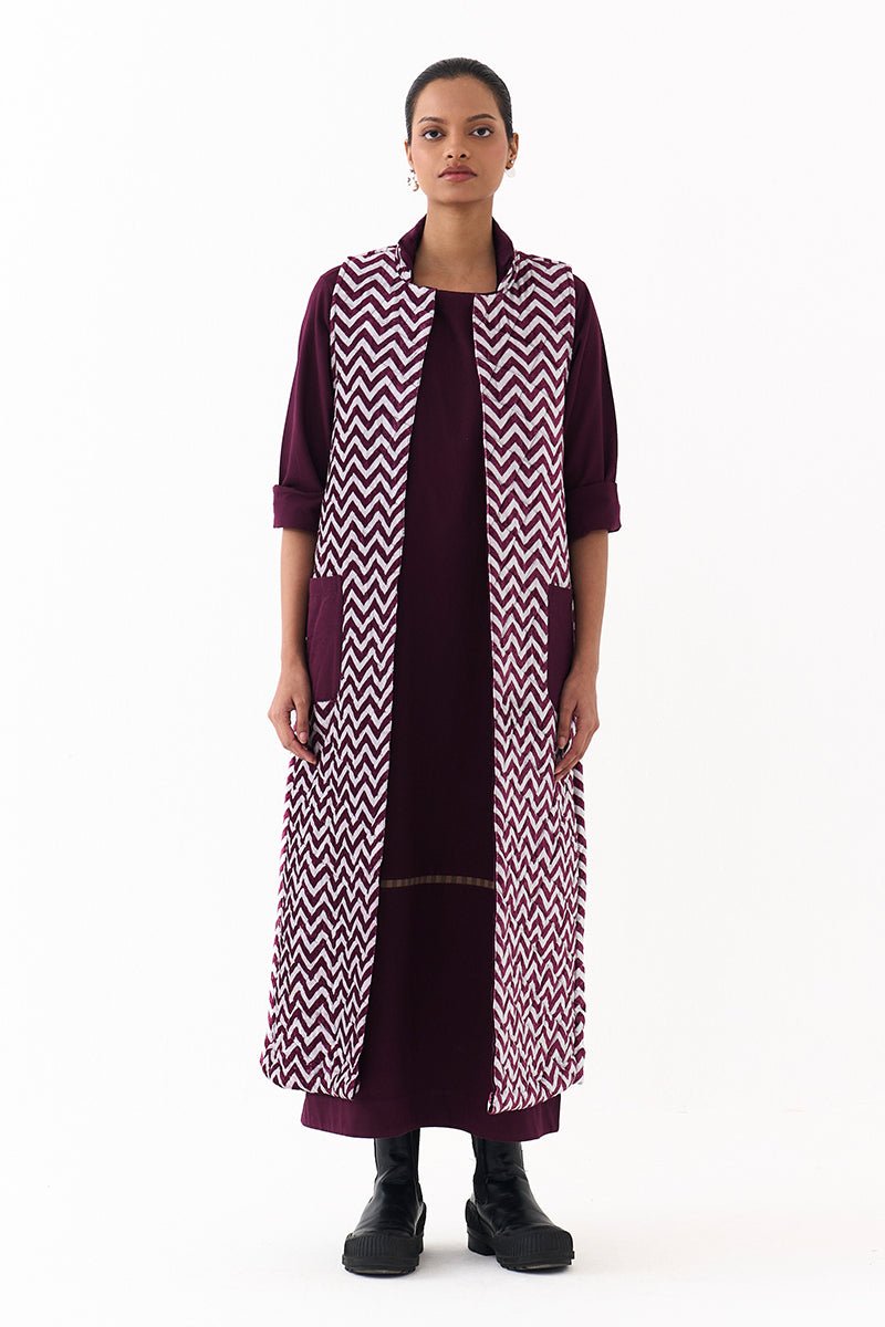 Back Pleat Jacket - Three Clothing