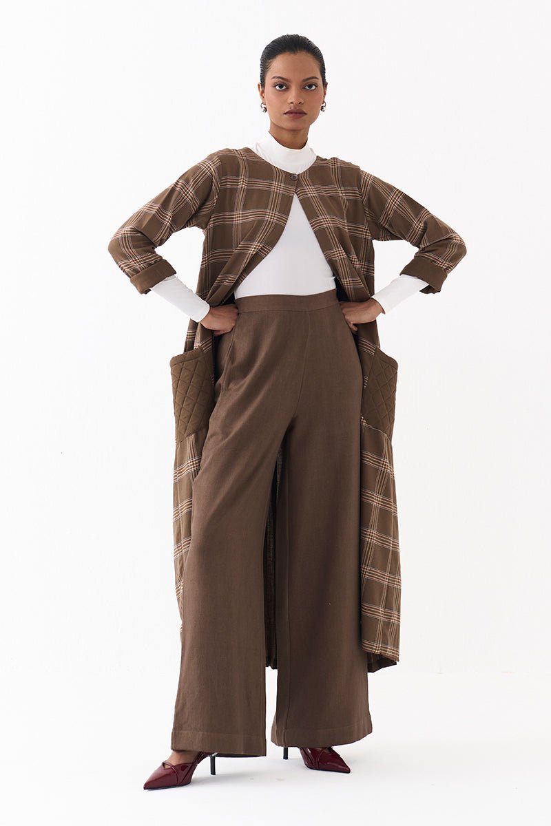 Back Pleat Jacket Co - Ord (Set of 2) - Three Clothing