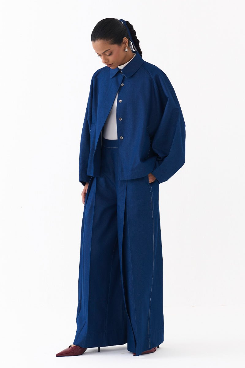 Bat Sleeve Jacket Co - Ord (Set of 2) - Three Clothing