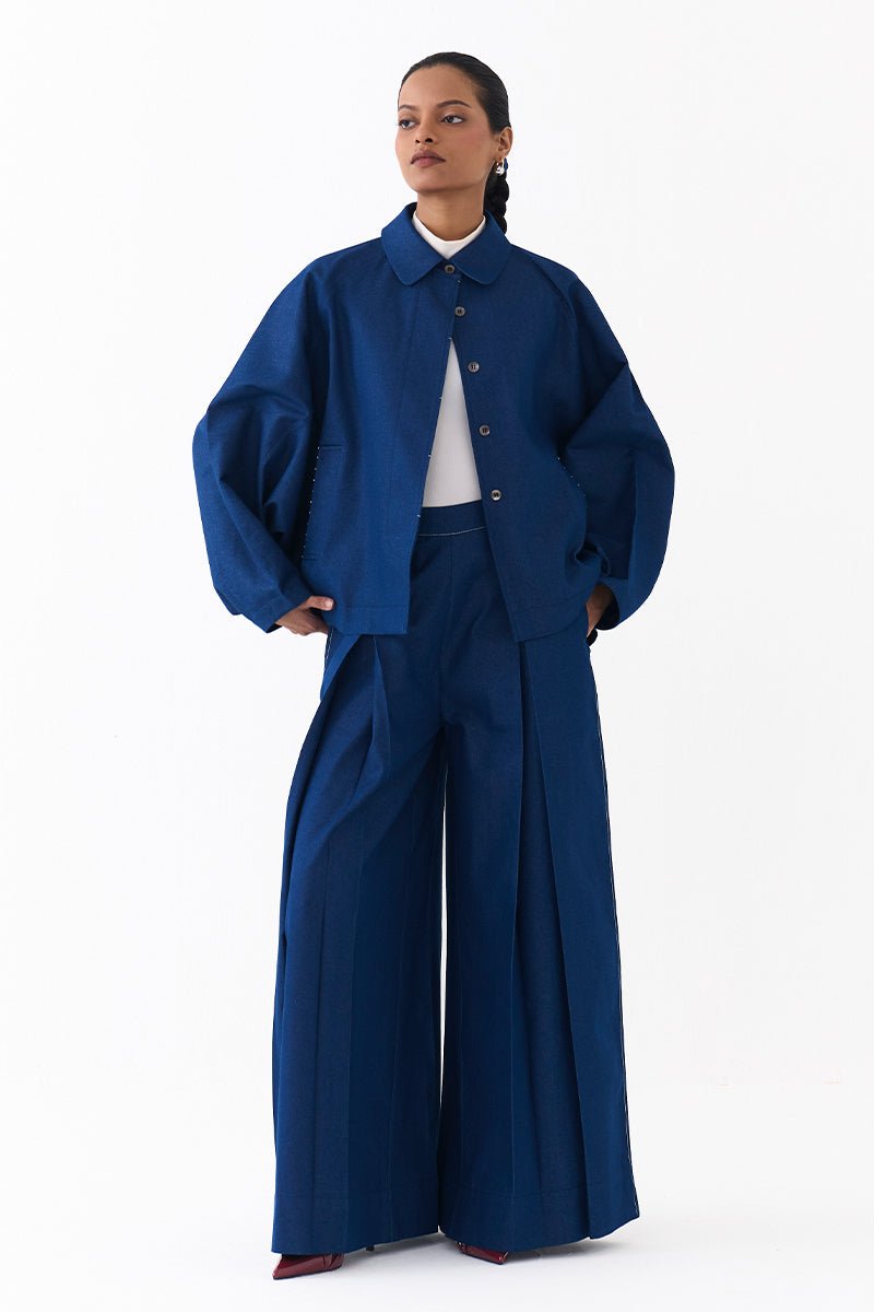 Bat Sleeve Jacket Co - Ord (Set of 2) - Three Clothing