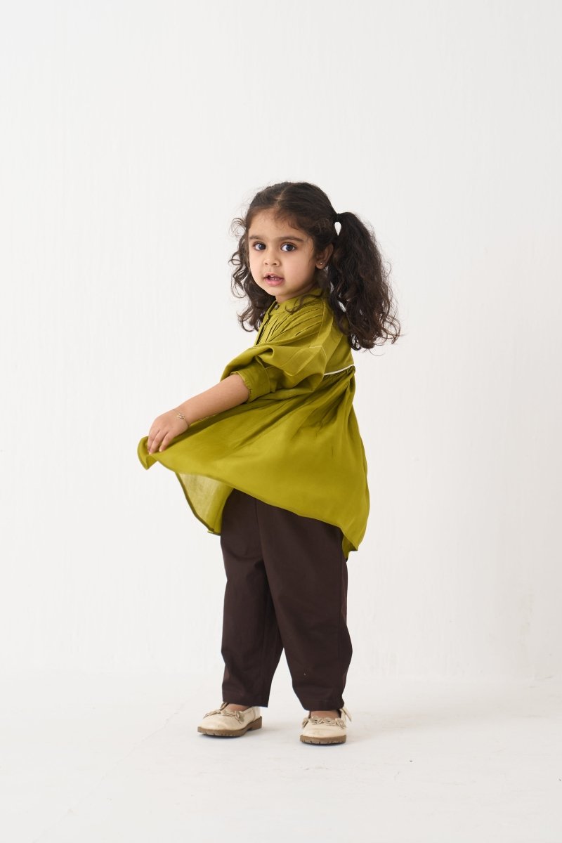 Bat Sleeve Top Co - ord (Set Of 02) - Three Clothing