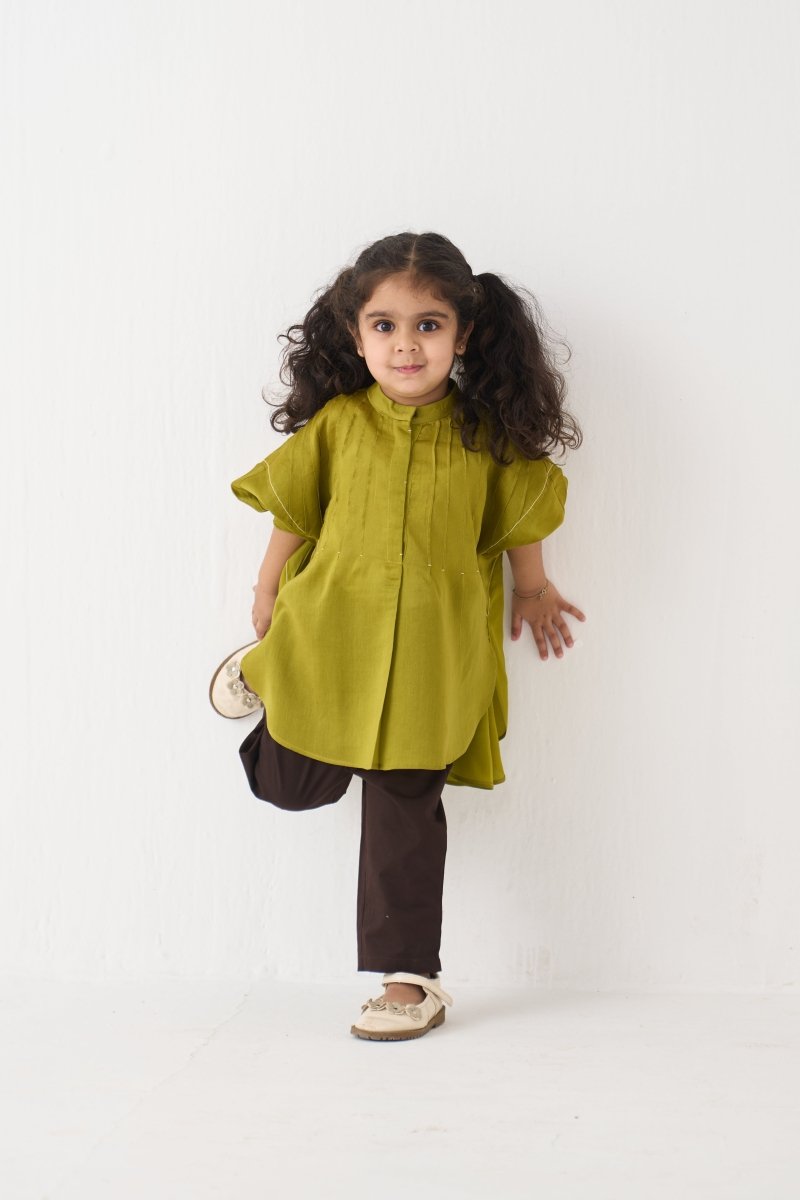 Bat Sleeve Top Co - ord (Set Of 02) - Three Clothing