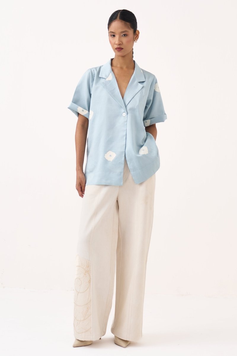 Block Print Blazer Co - ord (Set of 2) - Three Clothing