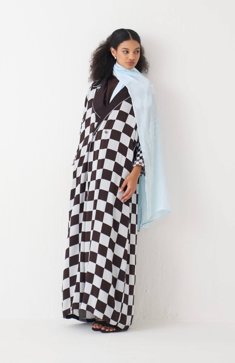 Checkered Jacket Co - ord (Set of 3) - Three Clothing