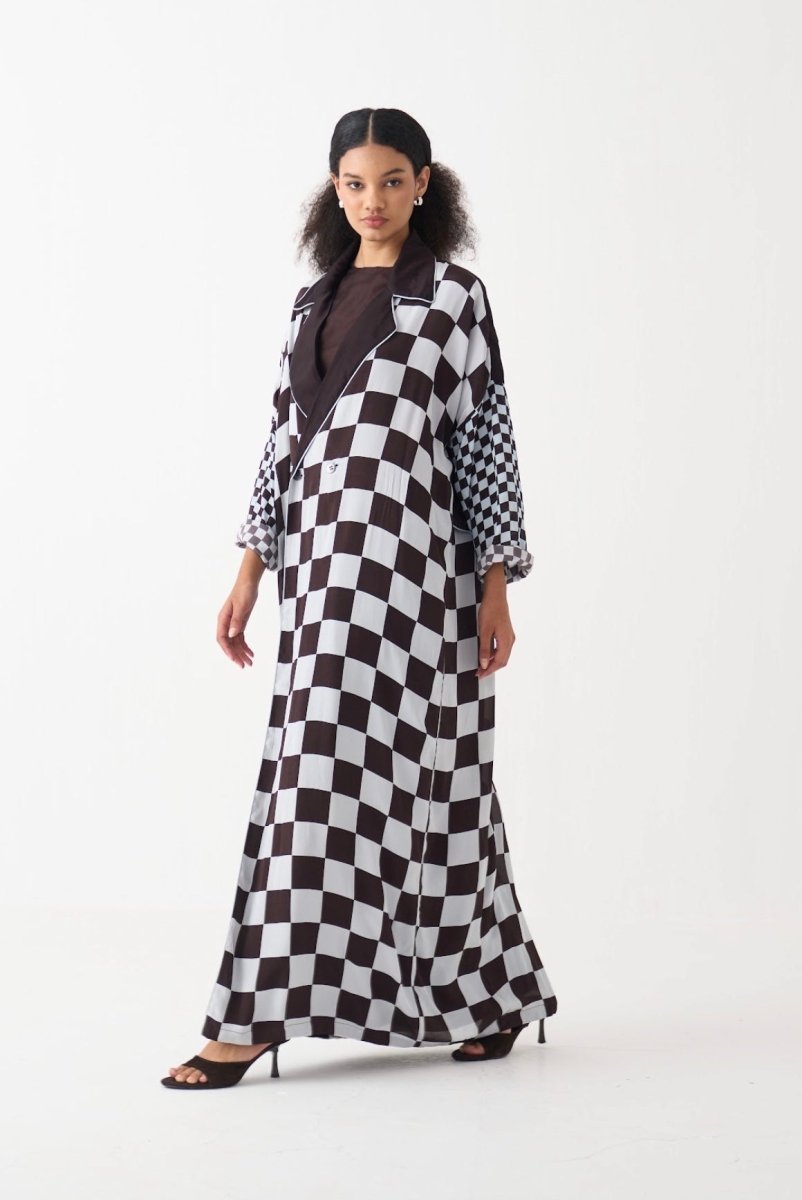 Checkered Jacket Co - ord (Set of 3) - Three Clothing
